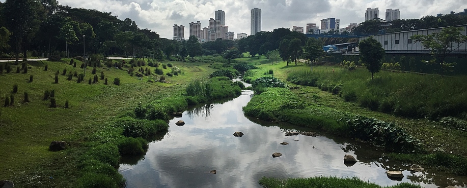 Fra betonkanal til blå-grøn klimatilpasning i Singapore