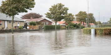 Flere hundredetusinde bygninger i Danmark er i fare for oversvømmelse