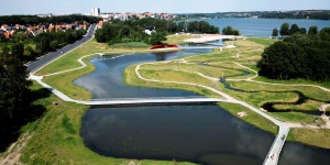 Kreativ klimasikring skaber spændende bypark i Viborg